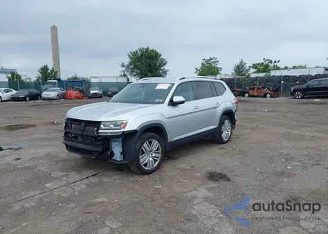 2019 Volkswagen Atlas 3.6L V6 Se W/Technology z USA, uszkodzony, nr VIN 1V2UR2CA2KC515377